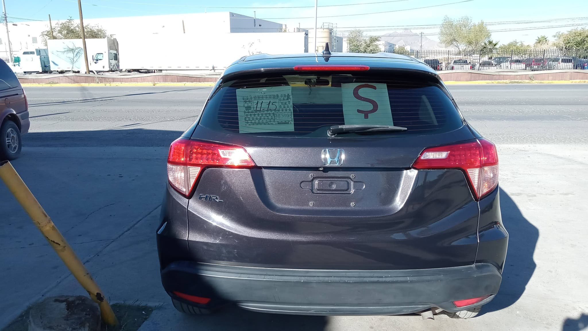 Honda HR-V 2017 Fronteriza para partes foto 3